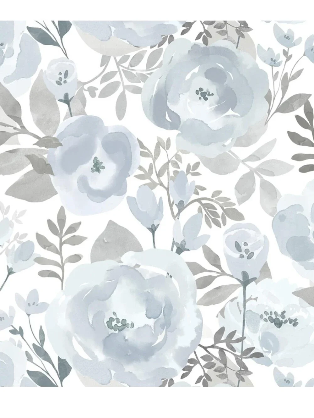 NWT Floral Wallpaper Peel and Stick Wallpaper Boho 17.3inx393.7n Self Adhesive